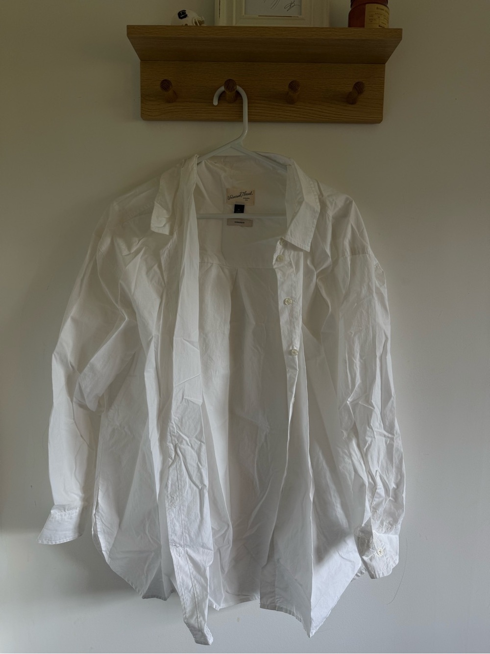 Target White Women's Button-Down Shirt